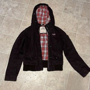 This a Hollister jacket brown